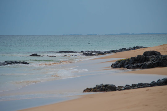 Rocks on the beach