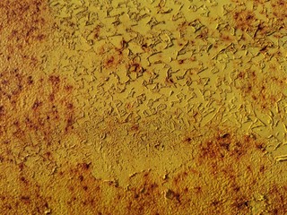 Rusty metal in retro style. Old metal iron panel. Abstract art background. Retro background....