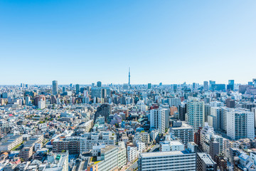 Obraz premium 東京の都市風景