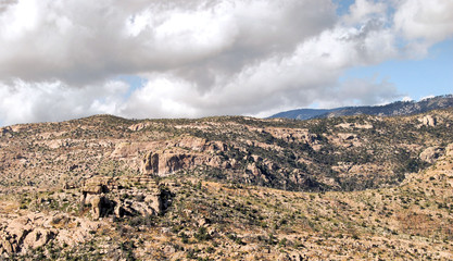 View from Mt Lemon near Tucson, Arizona