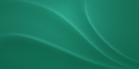 Abstract background with wavy surface in turquoise colors