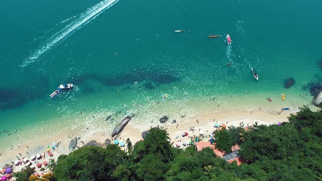 Seaside view of Paraty beach, Rio de Janeiro, Brazil. Coastline view. Seaside view of Paraty beach, Rio de Janeiro, Brazil. Coastline view.Seaside view of Paraty beach, Rio de Janeiro.Coastline view
