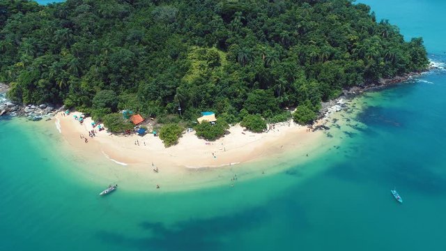 Seaside view of Paraty beach, Rio de Janeiro, Brazil. Coastline view. Seaside view of Paraty beach, Rio de Janeiro, Brazil. Coastline view.Seaside view of Paraty beach, Rio de Janeiro. Coastline view.