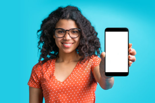 Portrait of attractive young african american girl