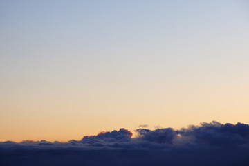 夕暮れ　空　素材