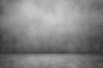 Concrete wall white grey color for background. Old grunge textures with scratches and cracks. White painted cement wall texture.