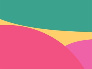 Obraz premium Colorful Art, Abstract Modern Shape Background or Wallpaper