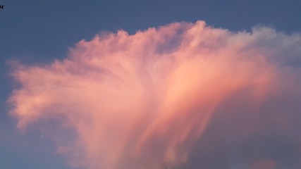 dramatic sky with clouds © ana