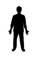 Silhoutte of a man