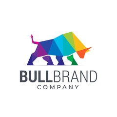 Bull Logo Icon Design Template Vector Illustration