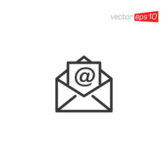 Notification Message or Email Icon Logo Design