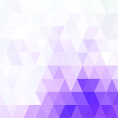 Obraz premium Purple Polygonal Mosaic Background, Creative Design Templates