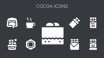 cocoa icon set