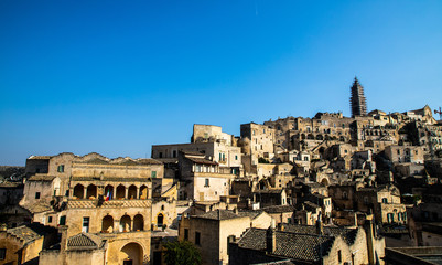 Fototapeta premium View of Matera old town, South Italy