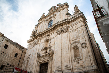 Church of San Vito Martire in Ostuni, Apulia, South Italy