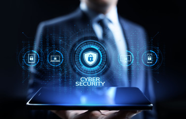 Cyber security data protection information privacy internet technology concept.