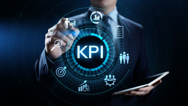 KPI Key Performance Indicator business industrial concept.