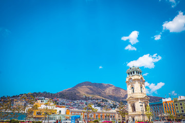 Colorful Town in Pachuca de Soto, Mexico