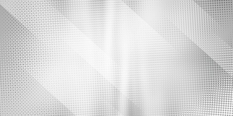 Gray halftone pattern with white line motion backdrop wallpaper. Clean Grey geometric background.