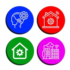 iot icon set