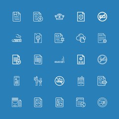 Editable 25 bad icons for web and mobile