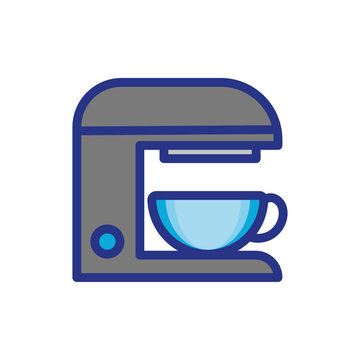 coffee dispenser machine drink icon