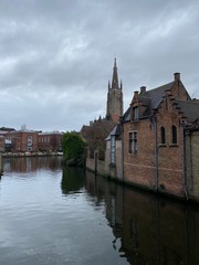 Fototapeta premium canal in amsterdam