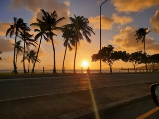 hawaii sunset