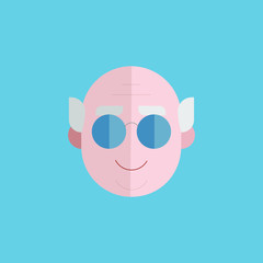 Vector Avatar Man flat design Perfect for web design,banner,Presentation design eps 10
