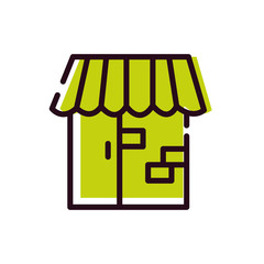 wooden house mascot care element