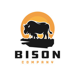 bull animal nature logo