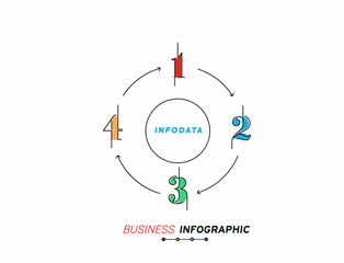 Design elements of business infographics. Set of 3D infographics.