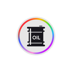 Oil -  Modern App Button