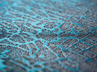 Shiny surface and pattern on foil paper texture for background