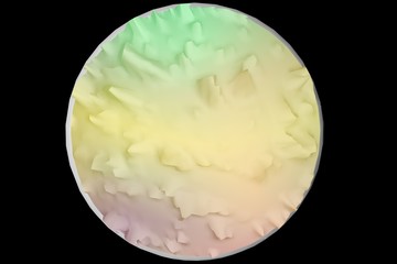 Abstract macro astronomy texture 3d rendering
