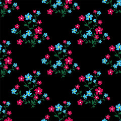 Fototapeta na wymiar abstract floral background with flowers