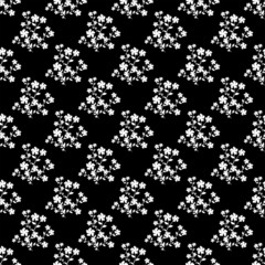 seamless pattern with floral