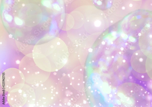 Fototapete 虹色 シャボン玉 背景イラスト Fototapeten あかね 吉田 Fototapete 虹色 シャボン玉 背景イラスト Fototapeten あかね 吉田