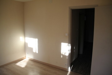 Empty residential apartment rental property