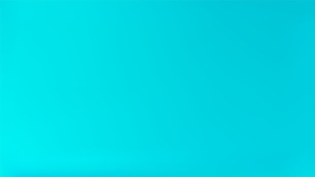 Cyan colored abstract gradient mesh Background.