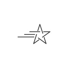 Fototapeta premium Star Logo