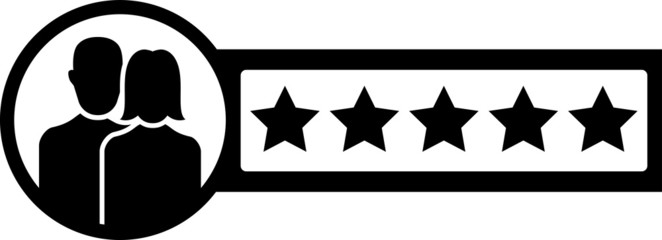 Customer rating icon