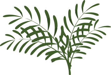 green leaves of plant in the wild field