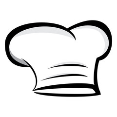 chef hat logo vector design simple