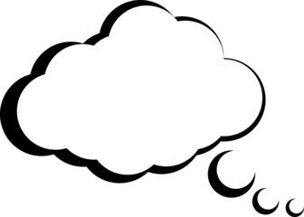 comic speech bubbles icon