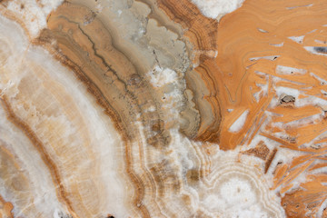 Obraz premium Natural white and brown marble texture background with luster and abstract patterns for making elegant and luxury wall tile patterns