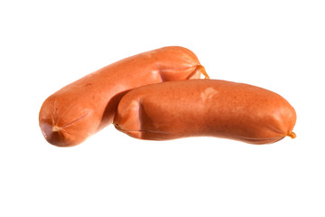 sausage isolated on white background