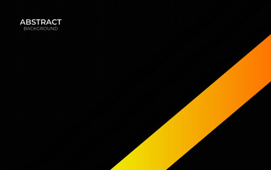 Background presentation yellow and black design