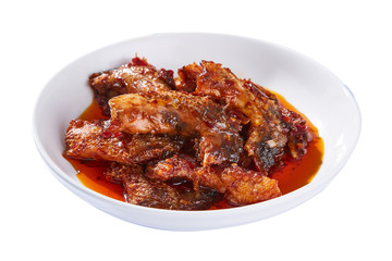 Braised fish block