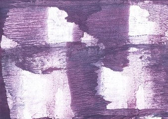 Violet abstraction. Abstract watercolor background. Painting texture